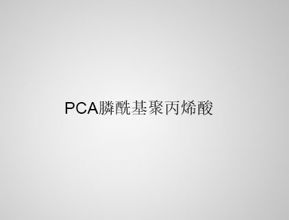  PCA 膦酰基聚丙烯酸